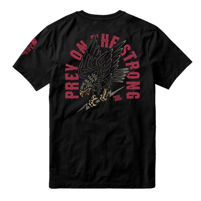 PRiDEorDiE PREY STRONG T-Shirt -black